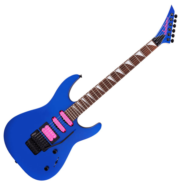 Jackson DK3XR HSS Electric Guitar in Cobalt Blue Pink Pickups - 2910022565
