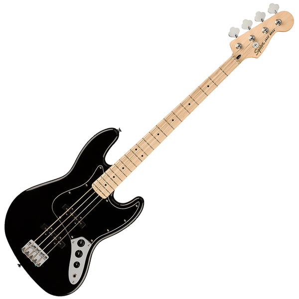 Squier Affinity J Electric Bass Maple in Black - 0378603506