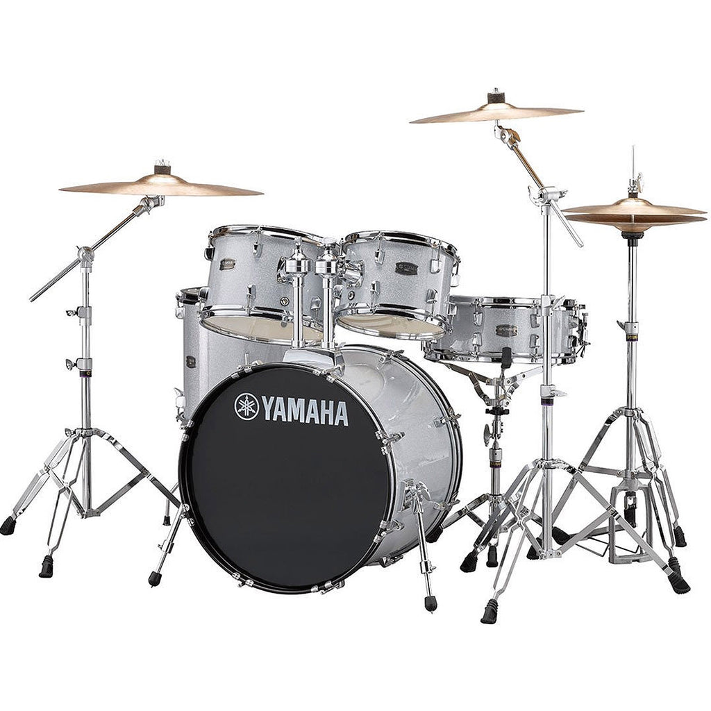 Yamaha Rydeen 5 Piece Drum Set in Silver Glitter - RDP2561SLG