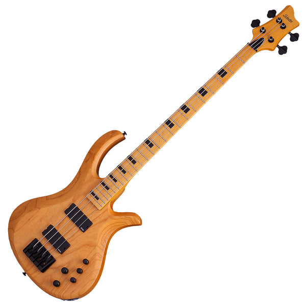 Schecter Riot Session-4 Electric Bass Aged Natural Satin - 2852SHC