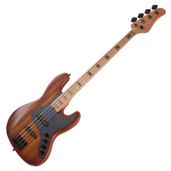 Schecter J-4 String Exotic Electric Bass Faded Vintage Sunburst - 2926SHC