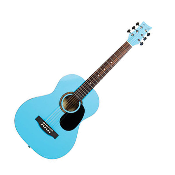 Beaver Creek BCTD601PBL 3/4 Size Acoustic Guitar in Light Blue