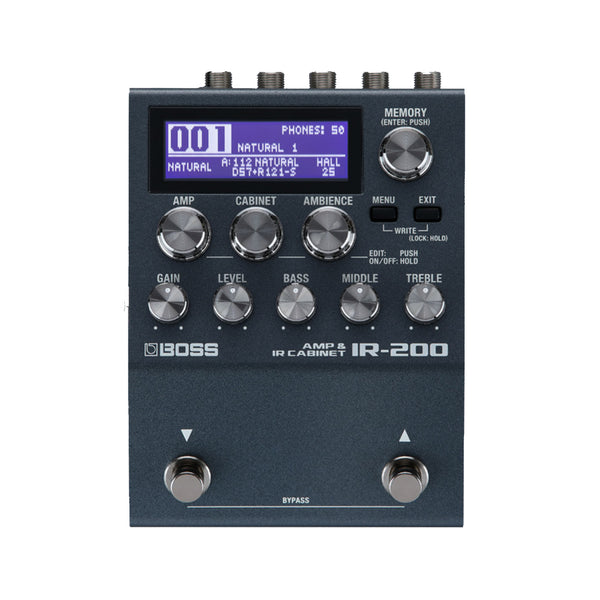 BOSS IR-200 Amp & IR Cabinet Effects Pedal - IR200
