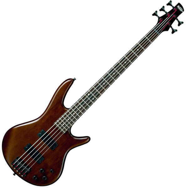 Ibanez Gio 5 String Electric Bass in Walnut Flat - GSR205BWNF