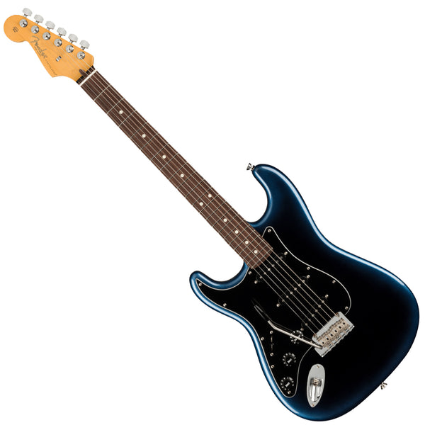Fender Left Hand American Professional II Stratocaster Electric Guitar Rosewood in Dark Night w/Case - 0113930761