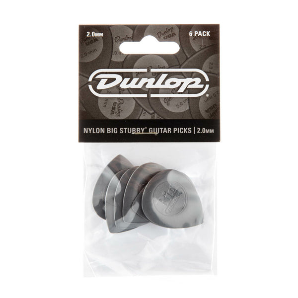 Dunlop Nylon Pick Big Stubby Players Pack - 445P20