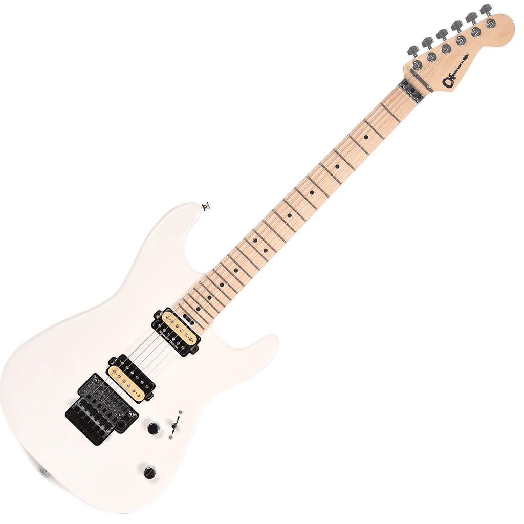 Charvel Pro-Mod San Dimas Style 1 HH Floyd Maple Electric Guitar in Snow White - 2966002576