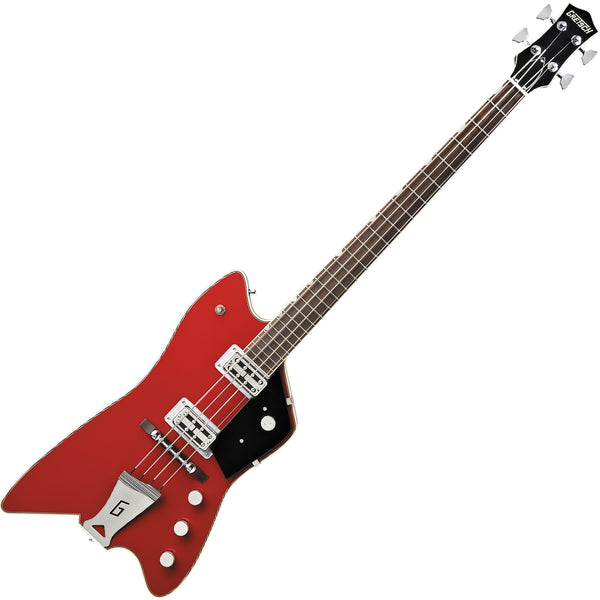Gretsch Billy-Bo Jupiter Thunderbird G6199 Short Scale Electric Bass in Firebird Red w/Case - 2410516815