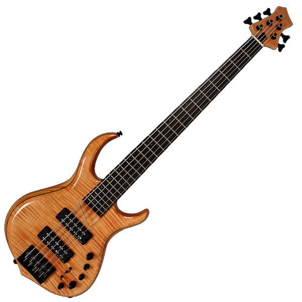 Sire M7 5 String Electric Bass Swamp Ash Body Ebony Fingerboard in Natural - M7SWAMPASH5NT