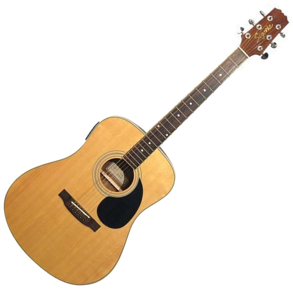 Segovia D07EQTGN Dreadnought Acoustic Electric in Natural