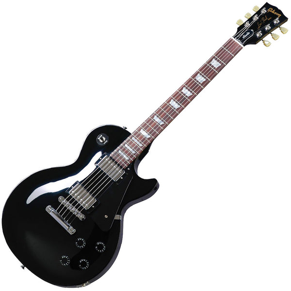 Gibson Les Paul Studio Electric Guitar in Ebony w/Soft Case - LPST00EBCH