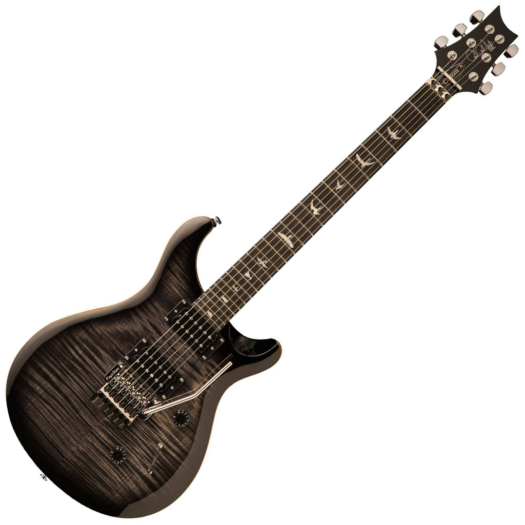 PRS SE Custom 24 Electric Guitar Floyd in Charcoal Burst