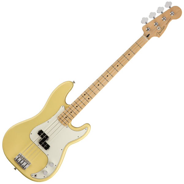 Fender Player Precision Electric Bass Maple Neck in Buttercream - 0149802534