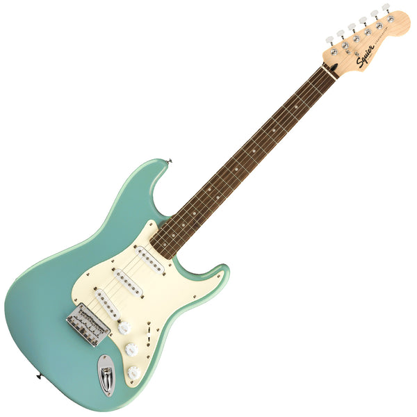 Squier Bullet Stratocaster Hard Tail Electric Guitar Laurel in Tropical Turquoise - 0371001597