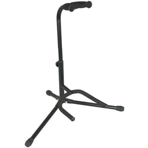 Yorkville GS125B Deluxe Universal Guitar Stand in Black
