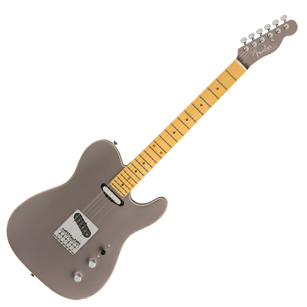 Fender Aerodyne Special Telecaster Electric Guitar Maple in Dolphin Gray Metallic w/Deluxe Gig Bag - 0252202343