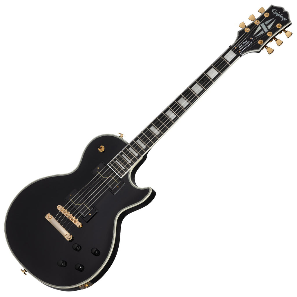 Epiphone Matt Heafy Signature model Les Paul Electric Guitar in Ebony - EILPCMKHEBGH
