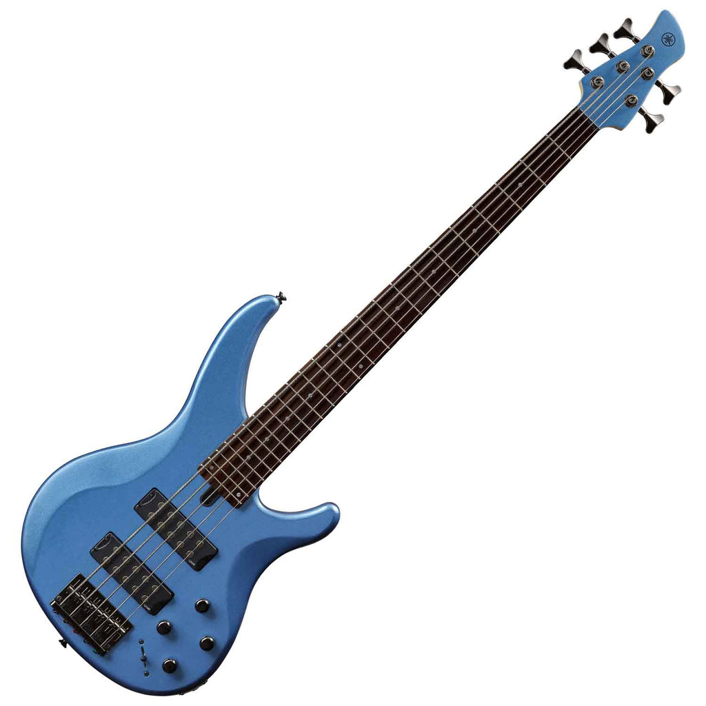 Yamaha TRBX Series 5 String Bass Guitarw/Performance EQ in Factory Blue - TRBX305FTB