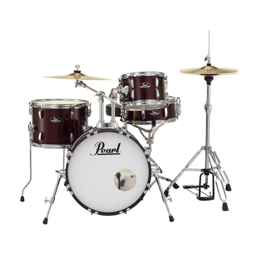 Pearl 4 Piece Roadshow Drum Kit in Red Wine - RS584CC91
