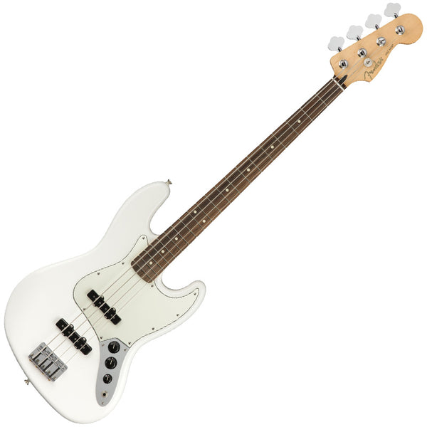 Fender Player Jazz Electric Bass Pau Ferro in Polar White - 0149903515