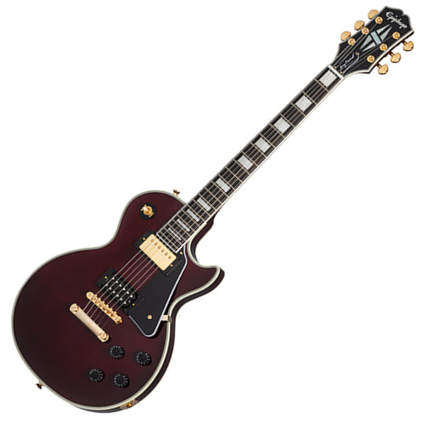 Epiphone Jerry Cantrell Wino Les Paul Custom Electric Guitar in Wine Red w/Case - EIJCLCWRGH
