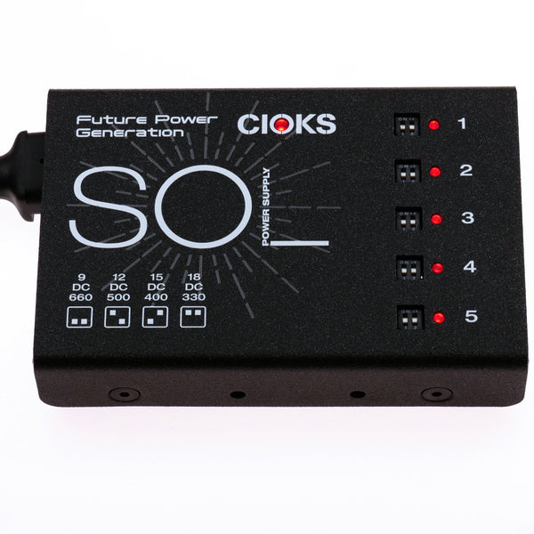 CIOKS SOL Five isolated outlets 912 15 and 18V DC Power Supply - SOL