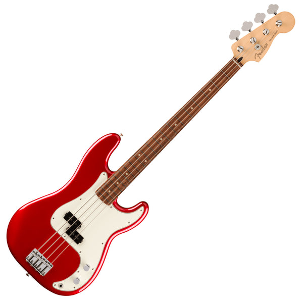 Fender Player P-Bass Electric Bass Pau Ferro in Candy Apple Red - 0149803509