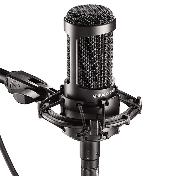 Audio-Technica AT2035 Side-Address Studio Condenser Microphone w/ Roll-off pad