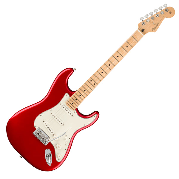 Fender Player Stratocaster Electric Guitar Maple Neck in Candy Apple Red - 0144502509