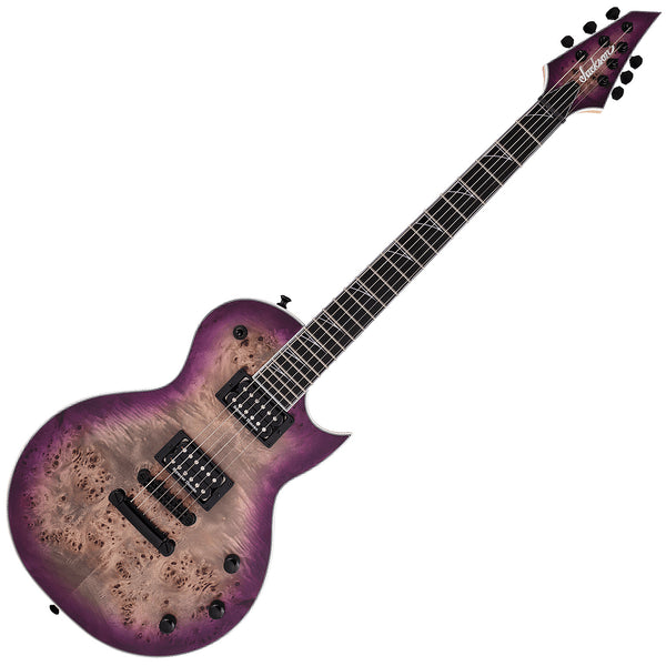 Jackson Pro SCP Monarkh Electric Guitar in Trans Purple Burst - 2916900592
