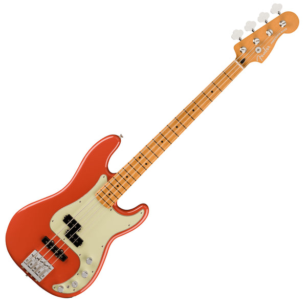 Fender Player Plus P-Bass Electric Bass Maple Neck in Fiesta Red - 0147362340