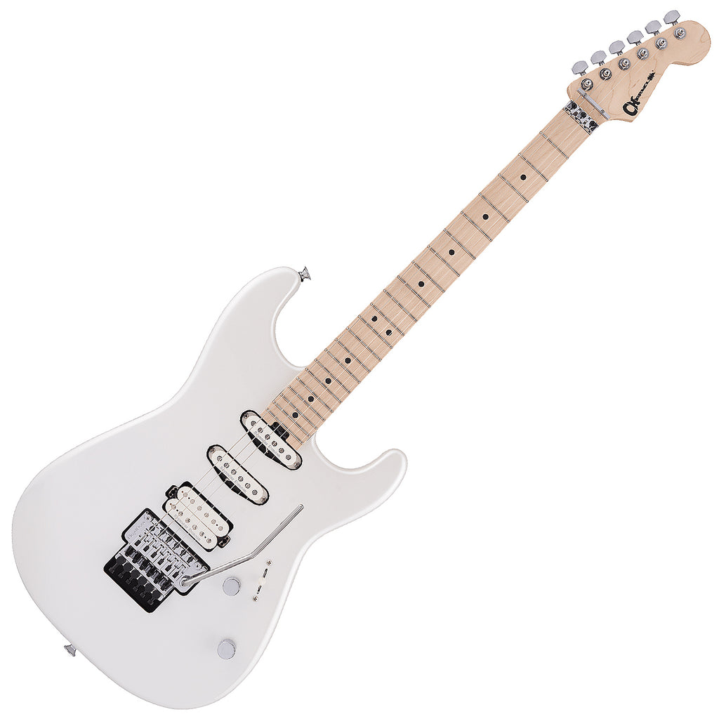 Charvel Pro Mod San Dimas Style 3 Electric Guitar HSS Floyd Maple in Blizzard Pearl - 2965033576