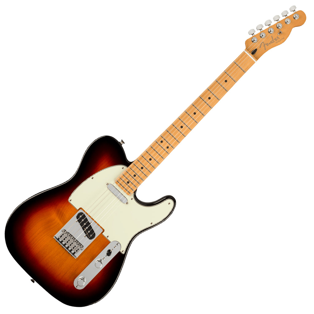 Fender Player Plus Telecaster Electric Guitar Maple in 3-Color Sunburst - 0147332300