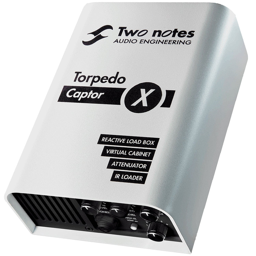 Two Notes Torpedo Captor X Digital 8ohm Reactive Amplifier Load Box - TNCAPTORX