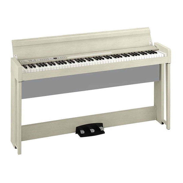 Korg 88 Key Digital Piano RH3 Concert Kronos based w/Bluetooth in White Ash - G1BAIRWA | BENCH EXTRA