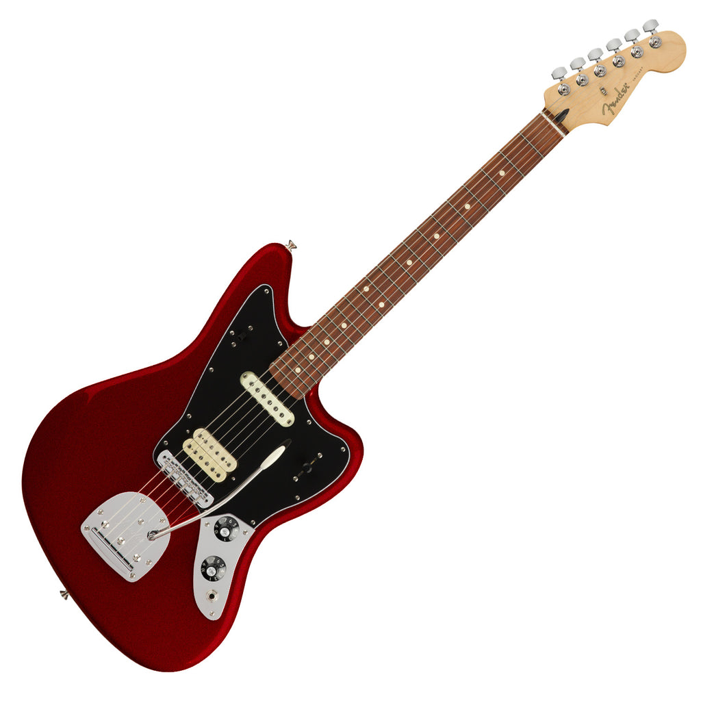 Fender Player Jaguar Electric Guitar Pau Ferro in Candy Apple Red - 0146303509