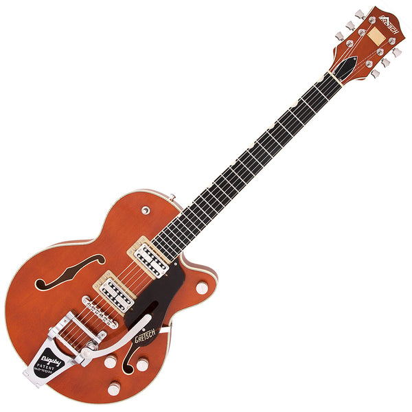 Gretsch G6659T Players Edition Broadkaster Jr Bigsby in Roundup Orange Electric Guitar w/Case - 2401701823