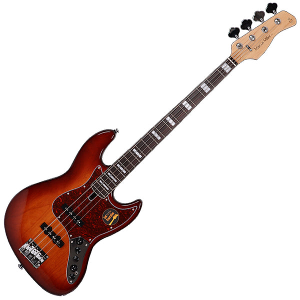 Sire Sire Marcus Miller V7 2nd Generation 4 String Electric Bass Alder Body Ebony Fingerboard in Tobacco Sunburst - V7ALDER4TS