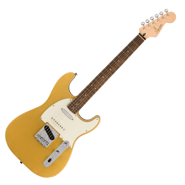 Squier Paranormal Custom Nashville Strat Electric Guitar LF Aztec Gold - 0377040578
