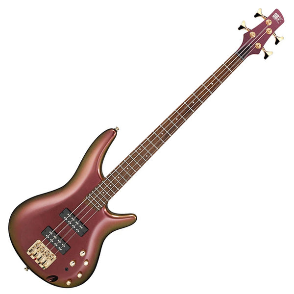 Ibanez SR Standard 4 String Electric Bass in Rose Gold Chameleon - SR300EDXRGC