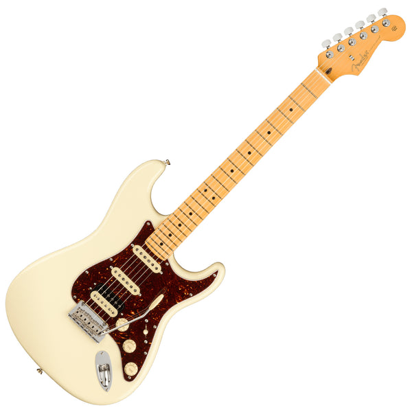 Fender American Professional II Stratocaster HSS Maple in Olympic White Electric Guitar w/Case - 0113912705