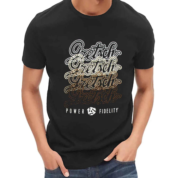 Gretsch Logo Scrpt Logo T-Shirt Black L - 9227583606