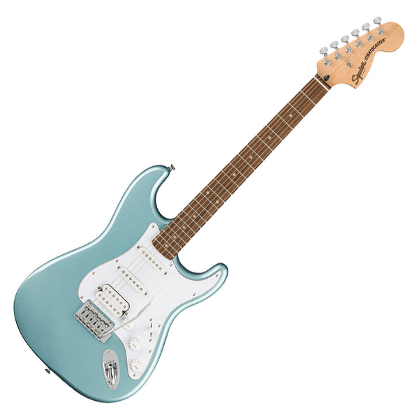 Squier FSR Affinity Strat HSS Electric Guitar Laurel in Ice Blue Metallic - 0378100583