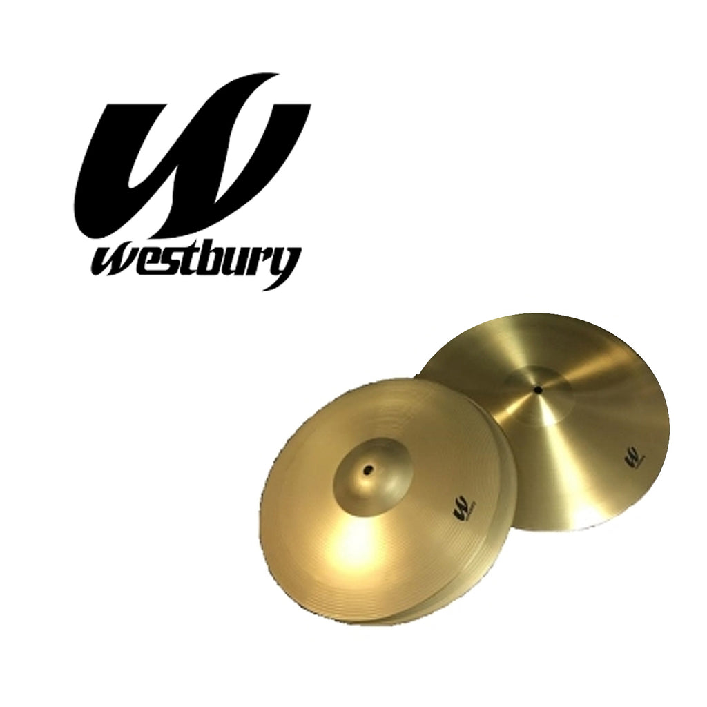 Westbury Starter Cymbal Pack 14 Hi Hats and 16 Crash - WCP1416