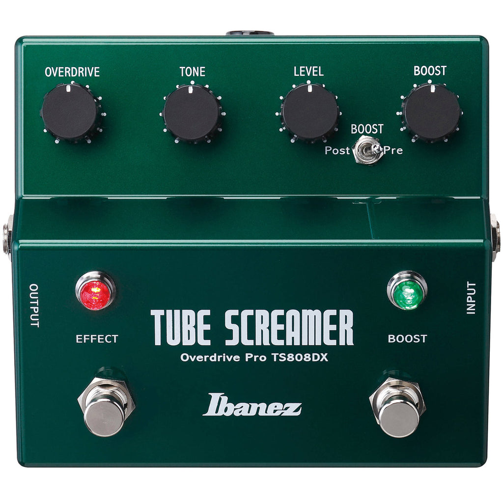 Ibanez Tube Screamer with Booster Effects Pedal - TS808DX