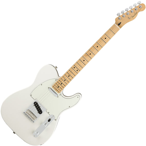 Fender Player Telecaster Electric Guitar Maple Neck in Polar White - 0145212515