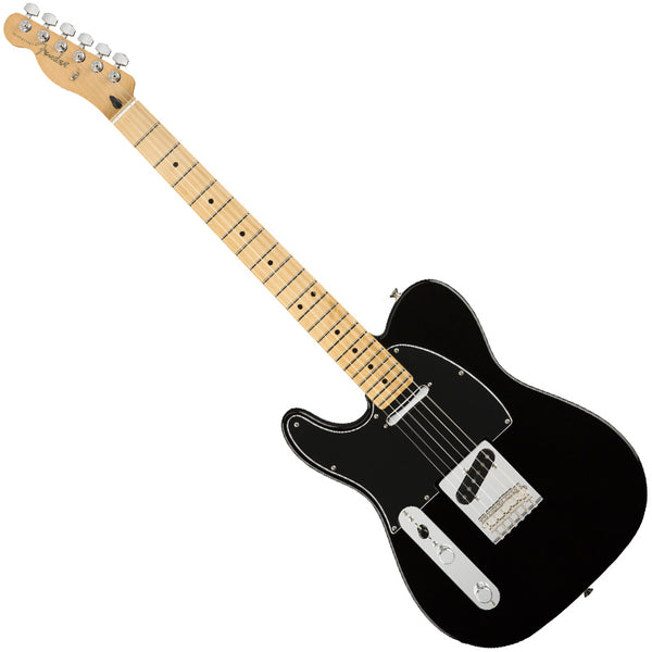 Fender Left Hand Player Telecaster Electric Guitar Maple Neck in Black - 0145222506