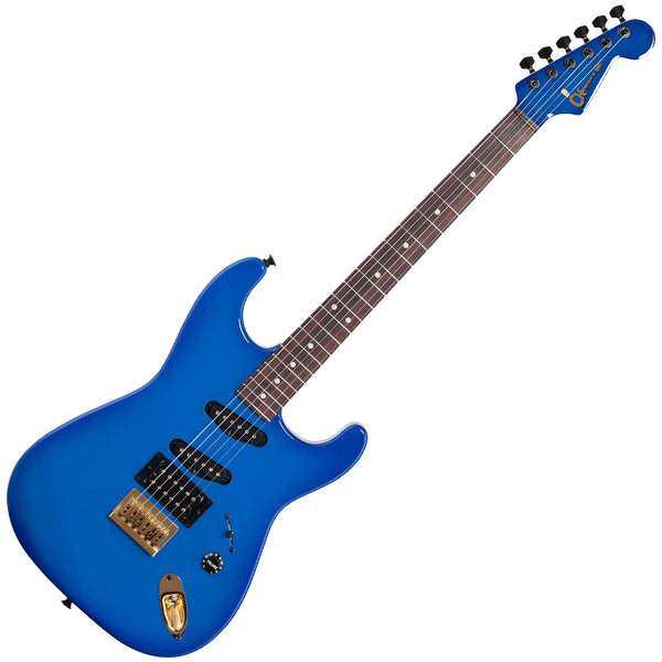 Charvel Jake E Lee USA Rosewood Electric Guitar in Blue Burst - 2869400891