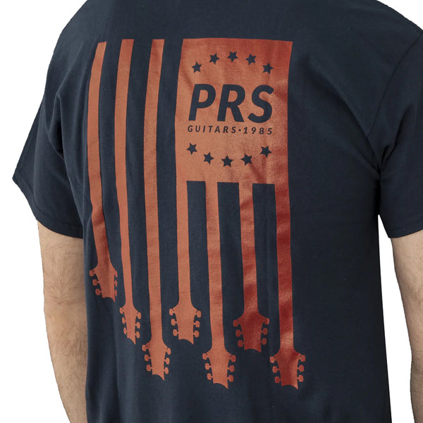 PRS Short Sleeve T-Shirt PRS Flag in Blue - XL - 100122005007