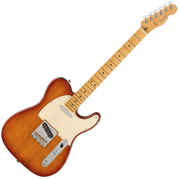 Fender American Professional II Telecaster Electric Guitar Maple Sienna Sunburst w/Case - 0113942747